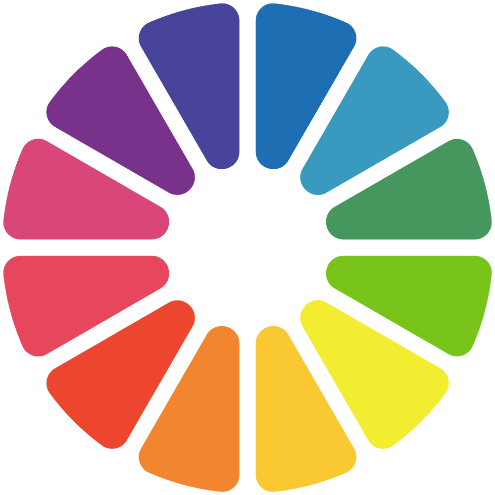 ARCO IRIS paleta colores